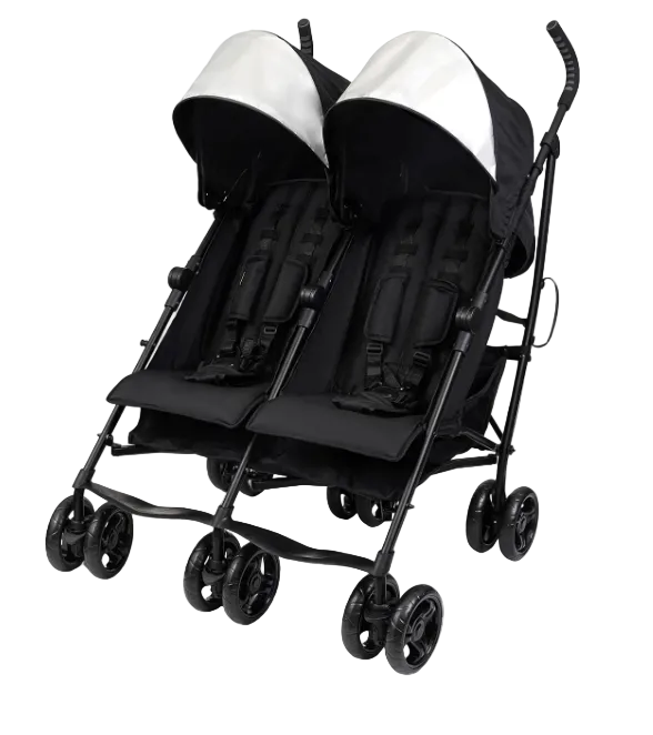 Summer By Ingenuity 3Dlite Double Convenience Stroller, Black, Date unknown