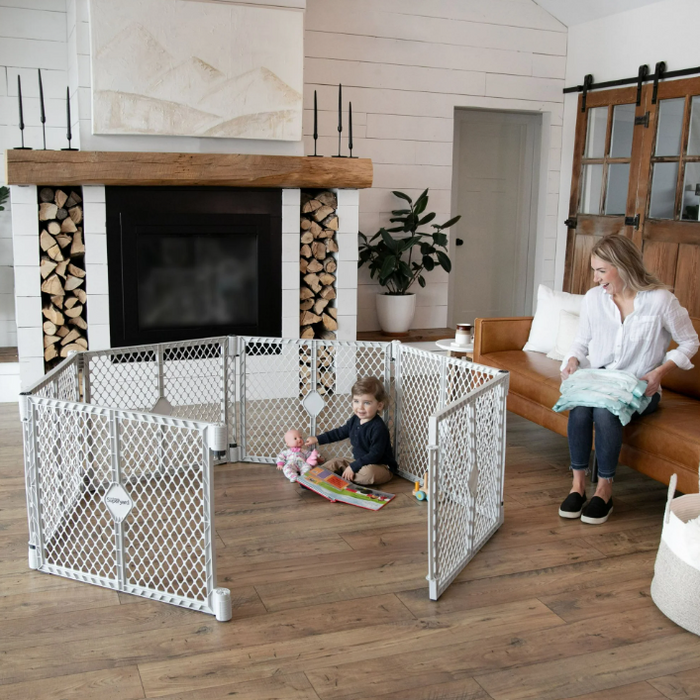 Toddleroo By North States Superyard Explorer, Light Gray