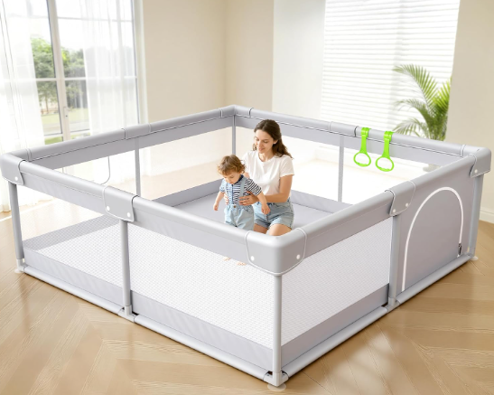 Unknown Indoor & Outdoor Playard, Grey, 47x47