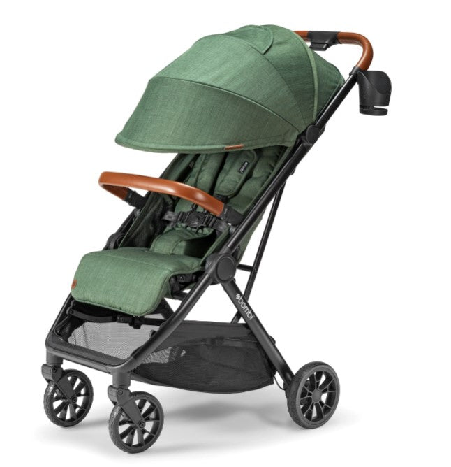 Bombi Bēbee V2 Lightweight Stroller, 2024, Hunter Green