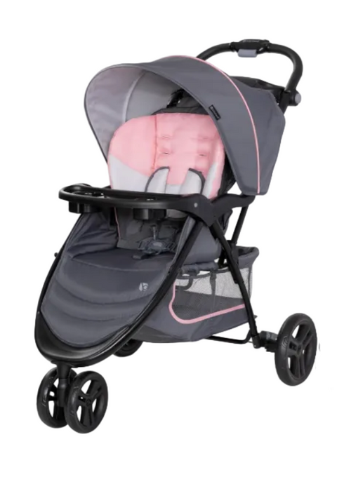 Baby Trend EZ Ride Travel System Stroller, 2024, Dash Pink