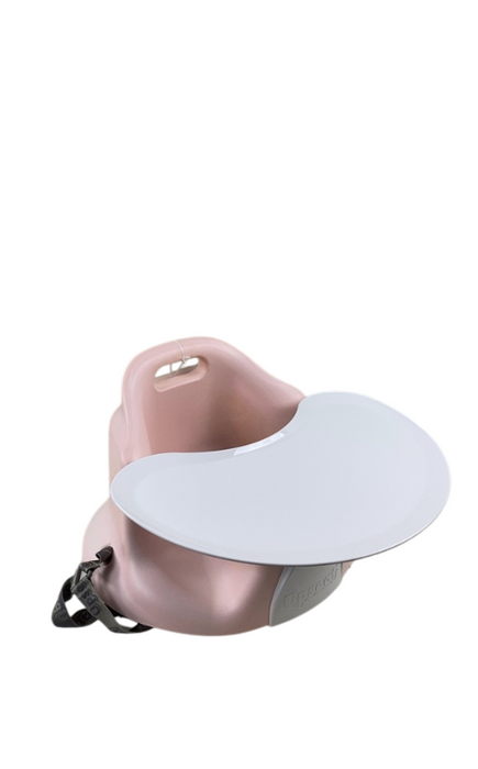 Upseat Baby Floor & Booster Seat with Tray, Pink
