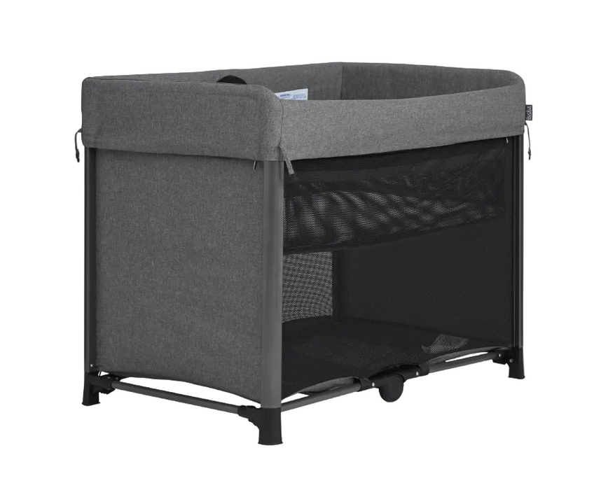 Evolur Zane Portable Playard with Instant Fold, Grey