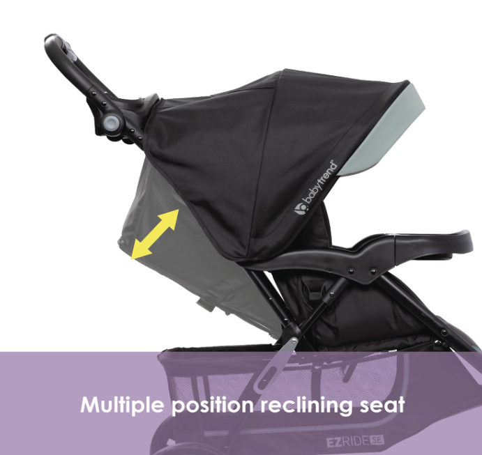 Baby Trend EZ Ride Travel System Stroller, 2025, Dash Sage