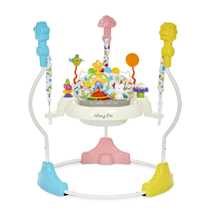 Dream On Me Zany Activity Center Bouncer, Star Print
