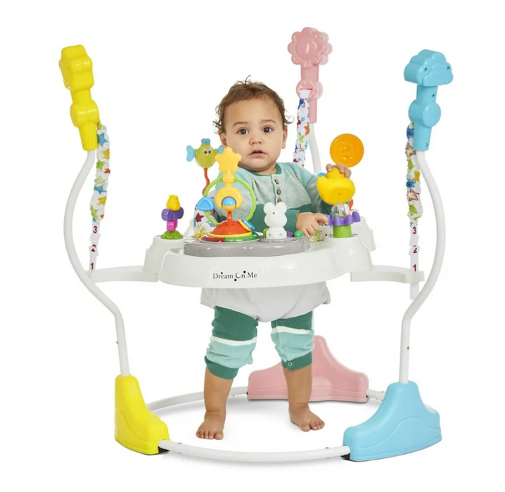 Dream On Me Zany Activity Center Bouncer, Star Print
