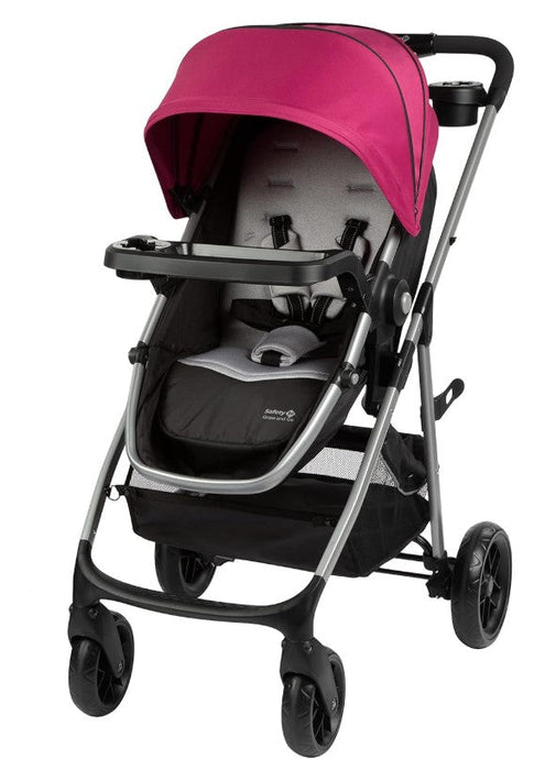 Safety 1st Grow And Go Flex Travel System Stroller, 2024, Orchid Bloom