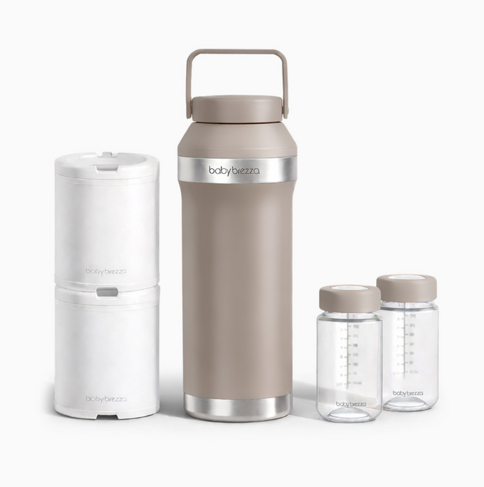 Baby Brezza All Day Portable Breastmilk Cooler, Taupe