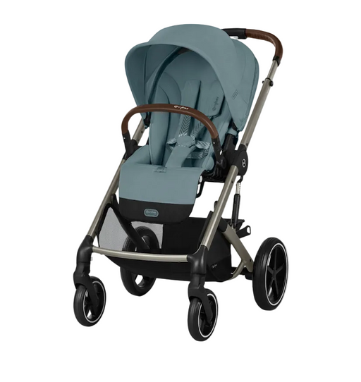 Shop Cybex Balios S Lux Stroller, Black Frame, Stormy Blue, 2025 at GoodBuy Gear
