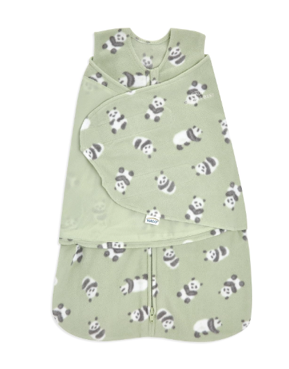 Halo SleepSack Swaddle, Cozy Pandas, Small 3-6 Months