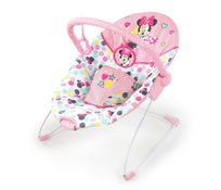 Shop Bright Starts Vibrating Bouncer, Minnie Mouse Spotty Dotty at GoodBuy Gear