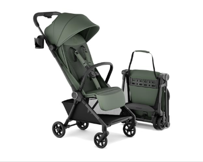 Mompush Nexis Carbon Travel Stroller, Forest, 2026
