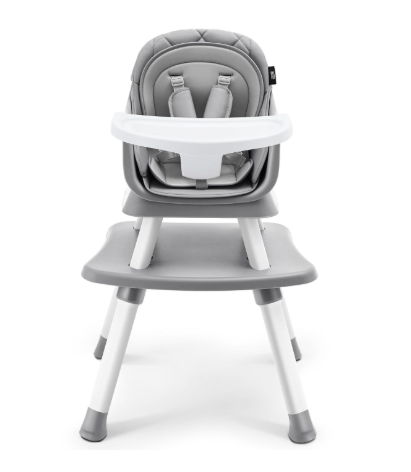 HARPPA 6 in 1 Convertible Baby High Chair, Grey