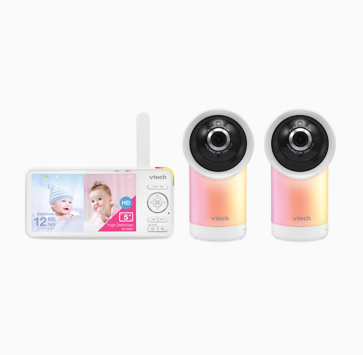 VTech 5” Smart Wi-Fi 1080p Pan & Tilt Monitor RM5766-2HD