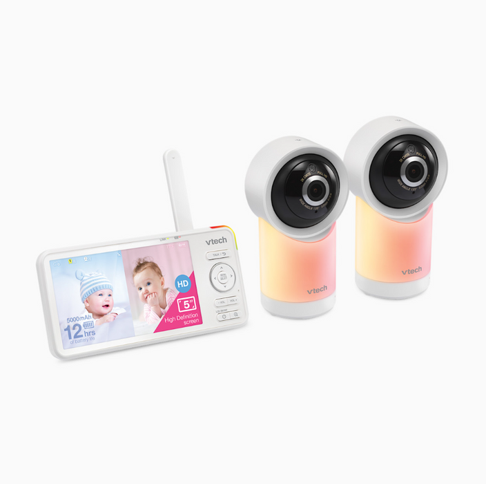 VTech 5” Smart Wi-Fi 1080p Pan & Tilt Monitor RM5766-2HD