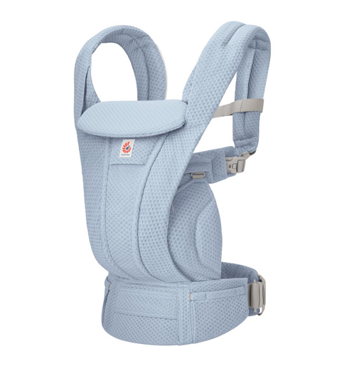 Shop Ergobaby Omni Deluxe Baby Carrier, Mesh, Serene Blue at GoodBuy Gear