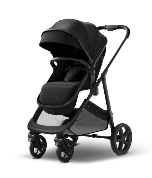 Mompush Wiz Stroller, 2025, Black