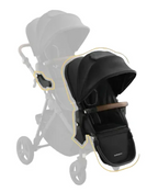 Shop Mockingbird 2nd Seat Kit 3.0, Charcoal with Penny Leather, Solid Black at GoodBuy Gear