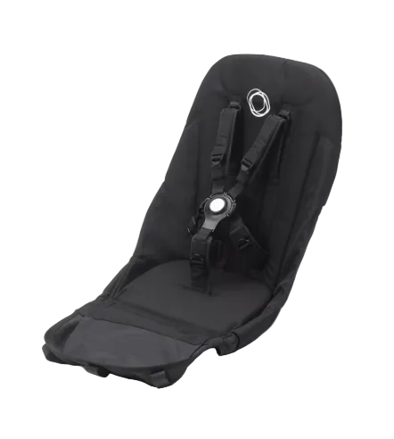 Bugaboo Donkey 3 Duo Fabric Set, Black