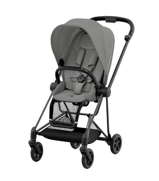 Shop Cybex Mios3 Stroller, 2024, Matte Black, Mirage Grey at GoodBuy Gear