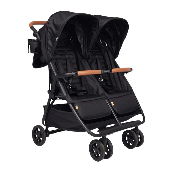 Shop Zoe The Twin V2 Double Stroller, 2025, Black at GoodBuy Gear