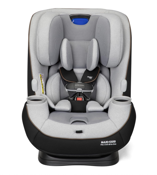 Maxi-Cosi Pria Chill All-In-One Convertible Car Seat, 2025, Gray