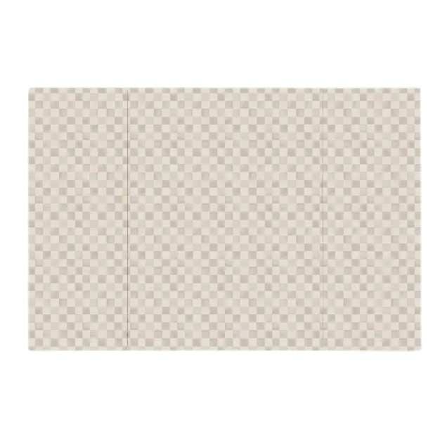 Shop House of Noa Tumbling Mat, 4x6, Checker Almond at GoodBuy Gear