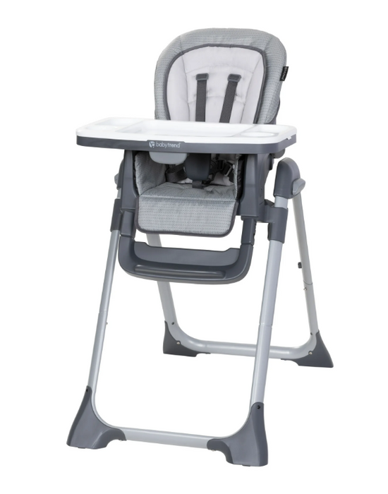 Baby Trend Sit Right High Chair, 2.0 Cozy Grey
