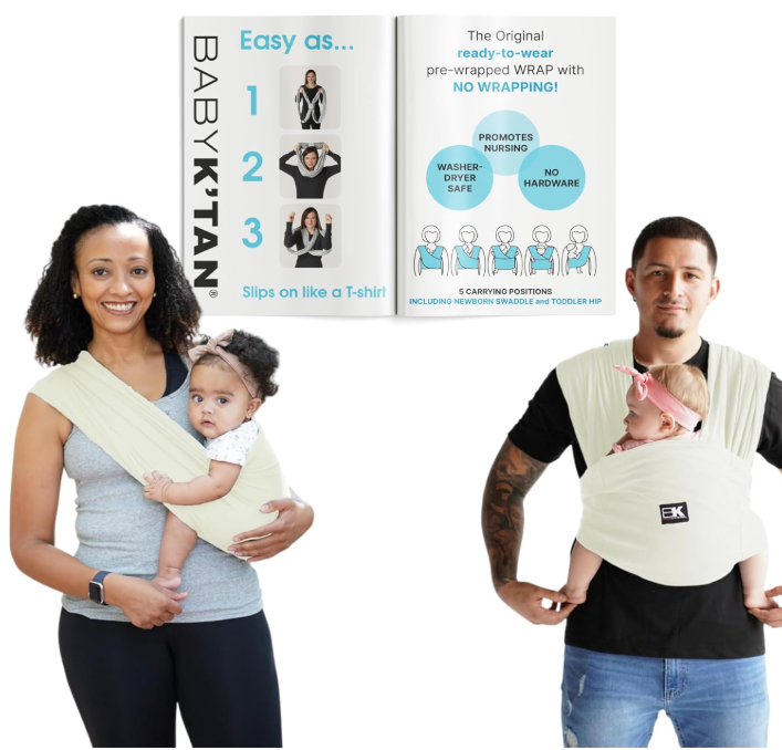 Baby K'tan Baby Carrier, Natural, Organic, X-Small