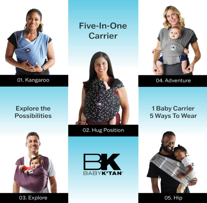 Baby K'tan Baby Carrier, Natural, Organic, X-Small