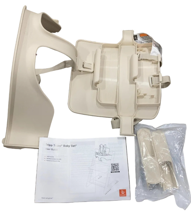 Shop Stokke Tripp Trapp Baby Set2, Vanilla White at GoodBuy Gear