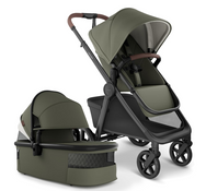 Shop Mompush Ultimate 3 Full Size Baby Stroller with Bassinet, 2025, Forest Moss at GoodBuy Gear