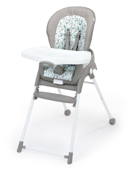Ingenuity Trio Foldaway 6-in-1 High Chair, Endless Blossoms