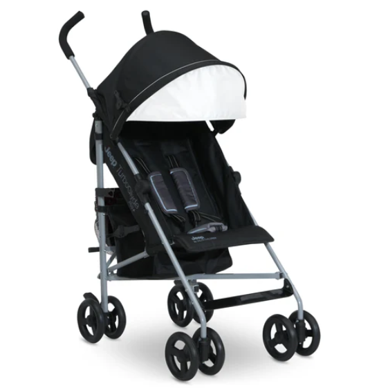 Shop Delta Children Jeep TurboGlyde Plus Stroller, Black, 2023 at GoodBuy Gear