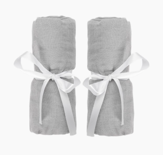 Shop Newton 2 Pack Travel Crib & Play Yard Sheets, Twilight Grey at GoodBuy Gear