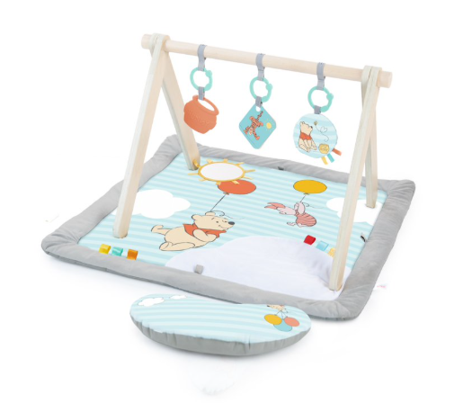Bright Starts Disney Once Upon a Tummy Time Play Mat, Winnie The Pooh