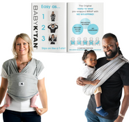 Shop Baby K'tan Baby Carrier, Heather Gray, Original, X-Large at GoodBuy Gear