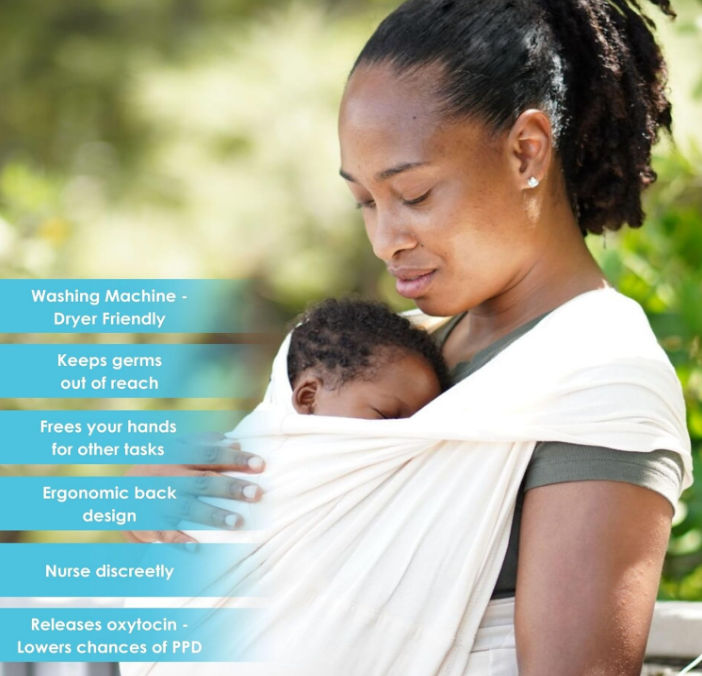 Baby K'tan Baby Carrier, Natural, Organic, X-Large