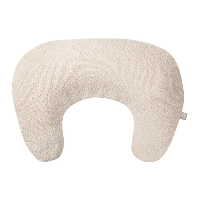 Shop Boppy Nursing Pillow, LUXE, Oatmeal Boucle at GoodBuy Gear
