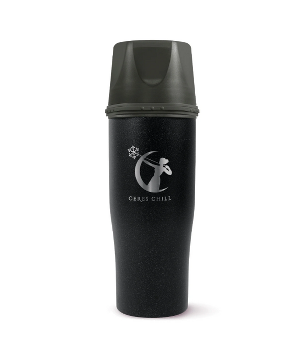 Ceres Chill Demigoddess Mini Chiller, Starry Night (Shimmering Black)