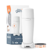 Shop Diaper Genie Complete Diaper Pail, White at GoodBuy Gear