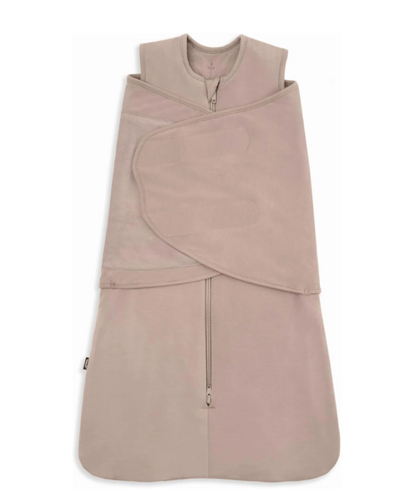 Halo SuperSoft SleepSack Swaddle, Mocha, Newborn