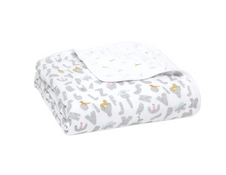 Shop Aden + Anais Essentials Classic Muslin Blanket, Alphabet Animals at GoodBuy Gear