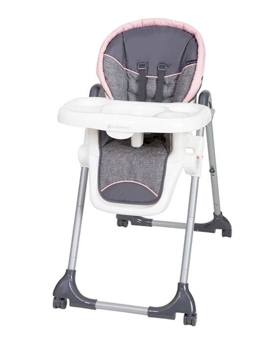 Baby Trend Dine Time 3-in-1 High Chair, Starlight Pink