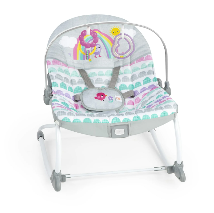 Bright Starts Baby To Big Kid Rocker, Rosy Rainbow