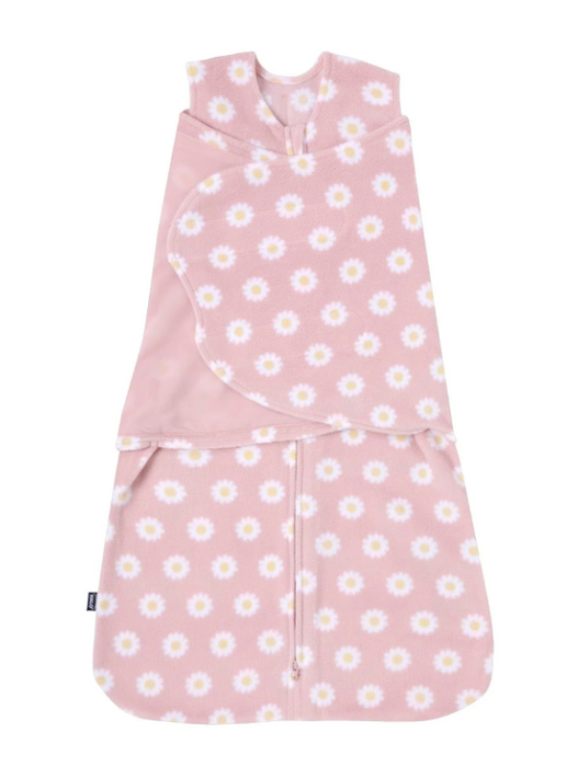 Halo Micro-Fleece Swaddle, Daisy, Small