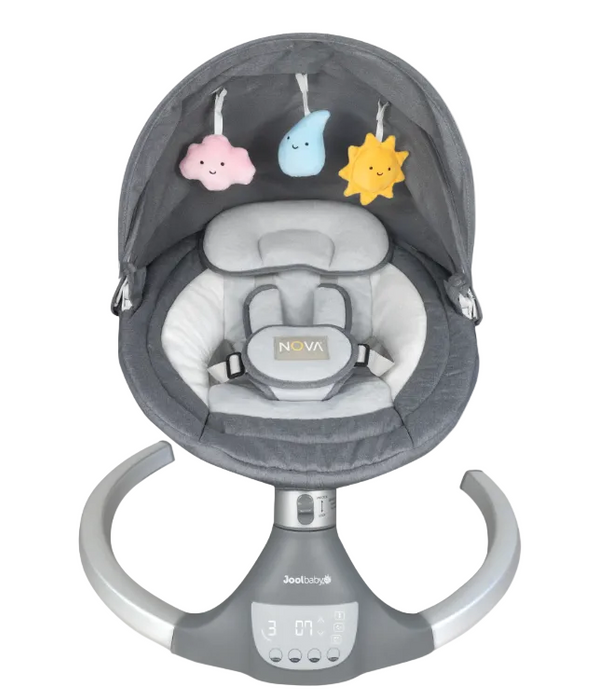 Jool Nova Baby Swing, Gray, Signature
