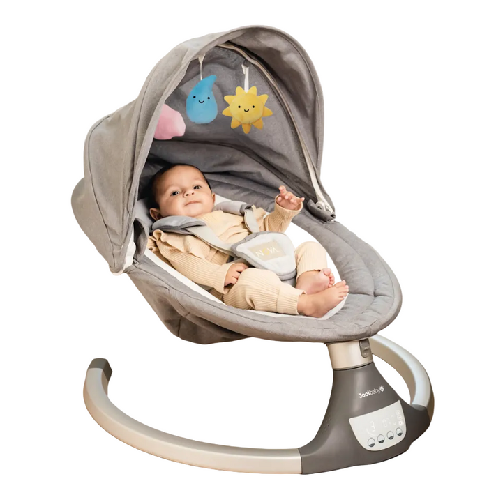 Jool Nova Baby Swing, Gray, Signature