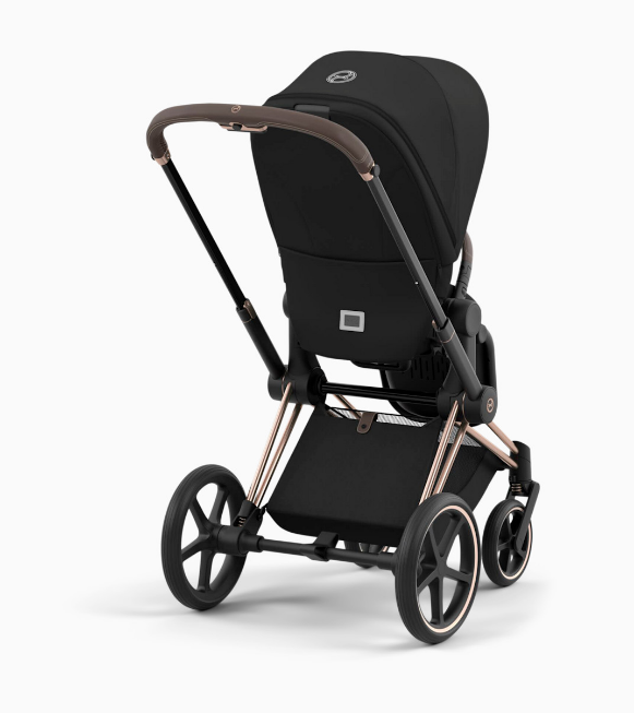 Cybex Priam4 Stroller, 2025, Rose Gold, Sepia Black