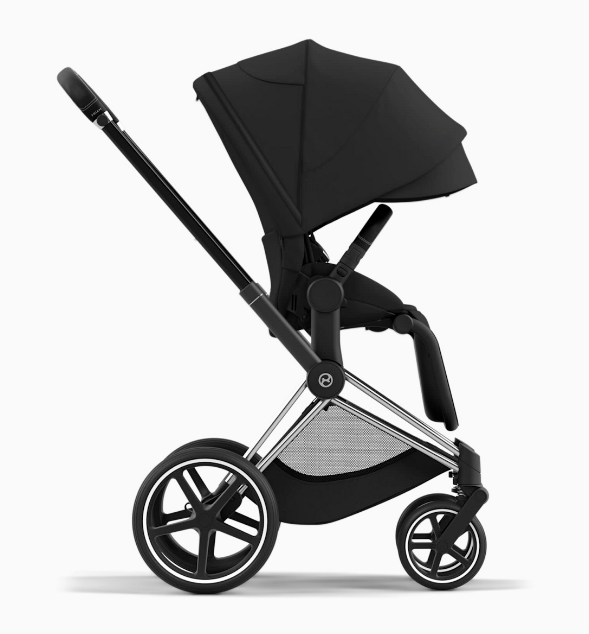 Cybex Priam4 Stroller, 2024, Chrome/Black, Sepia Black